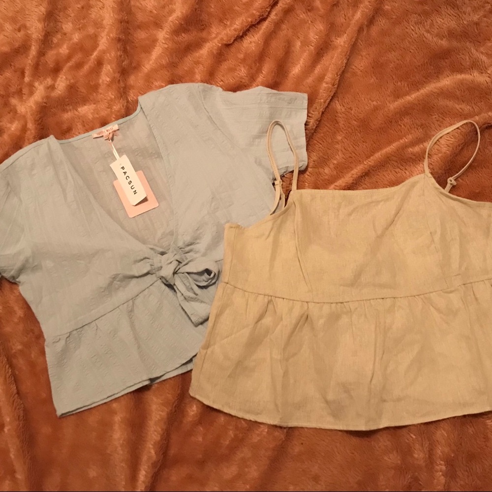 ❗️SOLD ❗️Pac Sun Crop Top Bundle